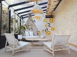 La maison Balinaise，位于Haravilliers的酒店