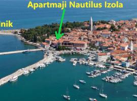 Apartments Nautilus, nearby beach Svetilnik，位于伊佐拉的海滩酒店