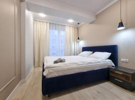 Botanica, 1 bedroom apartment with living，位于基希讷乌的酒店
