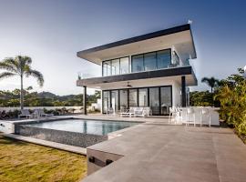 Ocean view luxury Villa, Private Pool 4BD 8PPL，位于普拉纳维瑙的海滩短租房