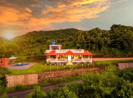 Spicy Mango Ocean Paradise - Luxurious Sea View Villa In Alibaug，位于Christpāda的海滩短租房
