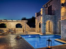 Ioanna Château - Luxury Stone Villa，位于Maríai的别墅