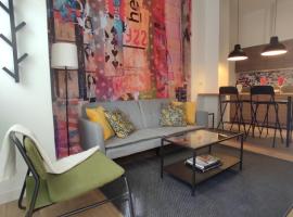 Precioso apartamento en Puente Vallecas, Madrid.，位于马德里波塔斯歌附近的酒店