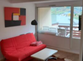 Appartement 2 ch 40 m2 au pied des pistes de ski，位于Enchastrayes的酒店