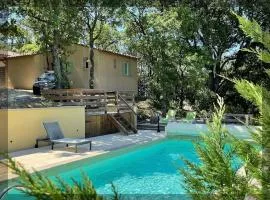 Le Dourmidou - Gite avec piscine, au pied du Luberon