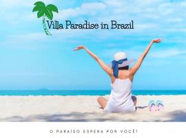 Villa Paradise in Brazil - Praia de Guaratiba Prado-BA，位于普拉杜的酒店