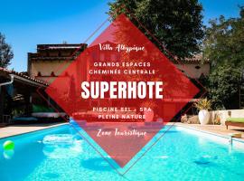 Villa MAS GUAPA dans le TARN Albigeois 81，位于Lescure-dʼAlbigeois的酒店