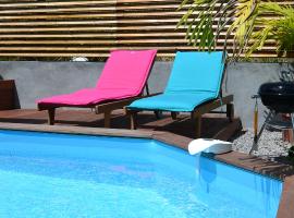 Maison Piscine personnelle vue mer COSY，位于勒马兰的酒店