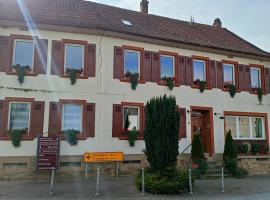 Urlaub mit Charme in der kleinsten Stadt der Pfalz.，位于Obermoschel的酒店