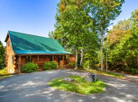 Pet-friendly Rustic Cabin with Game Room and Deck，位于鸽子谷的酒店