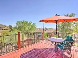 Dreamy Desert Studio with Deck and Pool Access!