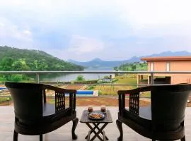 StayVista's Shivom Villa 1 - A Serene Escape with Views of the Valley and Lake