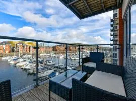 Just Stay Wales - Meridian Wharf, Marina View - 2 Bed Apartment