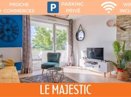 ZenBNB - Le Majestic / Appartement avec 1 chambre / Parking Privé / Balcon，位于安纳马斯的公寓