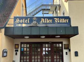 Hotel-Gasthof "Alter Ritter"，位于罗滕堡的酒店