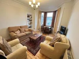 Victorian apartment, central location with free parking.