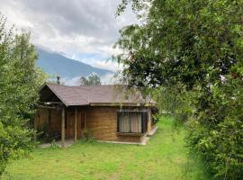 Cabaña En Lago colbun, sector Pasó Nevado，位于塔尔卡的木屋