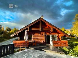 Cozy cottage in central Beitostølen with Sauna，位于贝特斯托尔的酒店