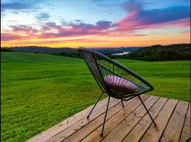 Jaśkowe Wzgórze domki na wynajem, balia, Szymbark DOMEK NR 1