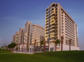 DAMAC Hills 2 Hotel, an Edge by Rotana Hotel，位于迪拜The Sevens Stadium附近的酒店