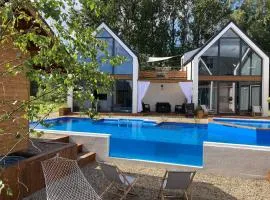 Stunning holiday home in Swinouscie with swimming pool