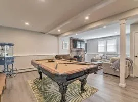 Pool Table + Fire Pit: Wooded Hyannis Haven!