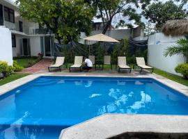 Hotel fresno Xochitepec，位于Chiconcuac的酒店