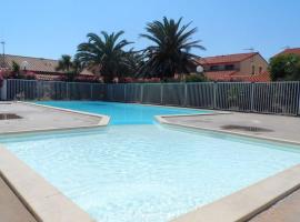 Villa 6p climatisée proche mer piscine equipements nautique，位于乐巴凯尔斯的酒店