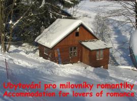 Srub na svahu sjezdovky v Radvanicích，位于Radvanice的酒店