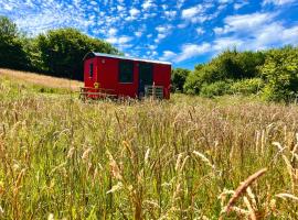 Shepherds Hut Glamping，位于班特里的豪华帐篷营地