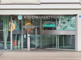 VISIONAPARTMENTS Basel Nauenstrasse - contactless check-in，位于巴塞尔的酒店