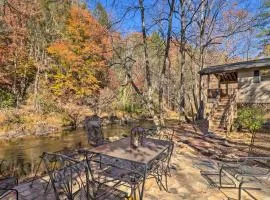 Creekside Retreat with Deck, 18 Miles to Wolf Ridge