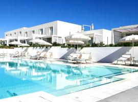 Resort con piscina a soli 250 mt dalla spiaggia La Pelosa，位于斯廷蒂诺的酒店