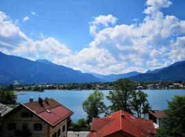 See- und Bergblick in Bestlage am Tegernsee，位于泰根塞的海滩短租房