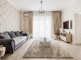 De Luxe 1-bedroom, 2-bathroom Condo in the Center，位于布达佩斯的分契式公寓