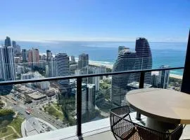 Broadbeach Luxury OceanView 2beds apartment 49F