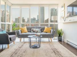 Sunset Beach Walk 2BD+2BA+1PRK Yaletown，位于温哥华的酒店