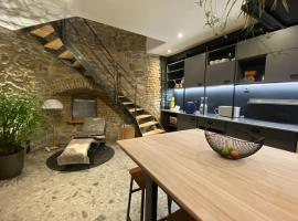 Maison de vacances la Grange 20 min de namur，位于Villeret的酒店