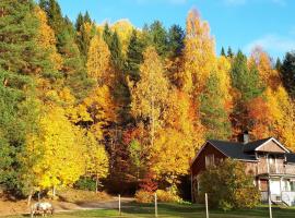 Farm house River&Horse view "Our Little Farm"，位于Ekshärad的酒店