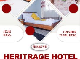 Heritage Villa Hotel & Accomodation，位于Kericho凯里乔高尔夫俱乐部附近的酒店
