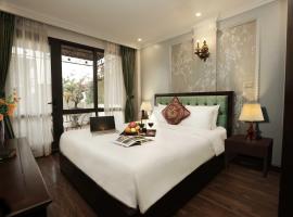 Golden Sail Hotel & Spa，位于河内Hanoi Backpacker Quarter的酒店