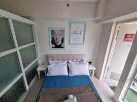 4 pax Tagaytay Prime Staycation WIFI NETFLIX and light cooking FREE VIEWDECK，位于大雅台的酒店