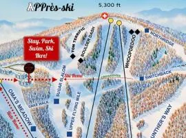 APPresSki - 5 bed Ski in Ski out - 50 Steps to Ski Sugar Mountain Slopes