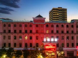 兰欧酒店张掖河西学院甘泉公园，位于张掖的酒店