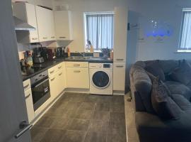 Lovely 1 Bedroom Condo in Leicester City，位于莱斯特国家航天中心附近的酒店