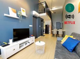 Cozy Loft By Hauzcinta @Sunway Grid，位于Kampong Pendas的公寓