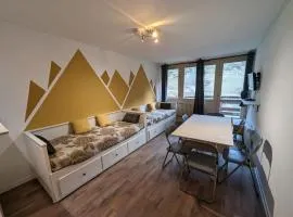 Studio 1 pièces avec balcon pieds des pistes la mongie tourmalet