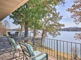 Hot Tub & Dock: Lakefront Home in Hot Springs