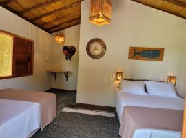Bons Ventos Bangal&ocirc;s Camping e Glamping，位于巴拉格兰德的豪华帐篷