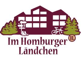 Hotel im Homburger Ländchen，位于宁布雷希特的低价酒店
